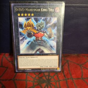 139026 CORE-EN052 D/D/D Marksman King Tell Rare 1st Edition NM Yugioh Card. . St